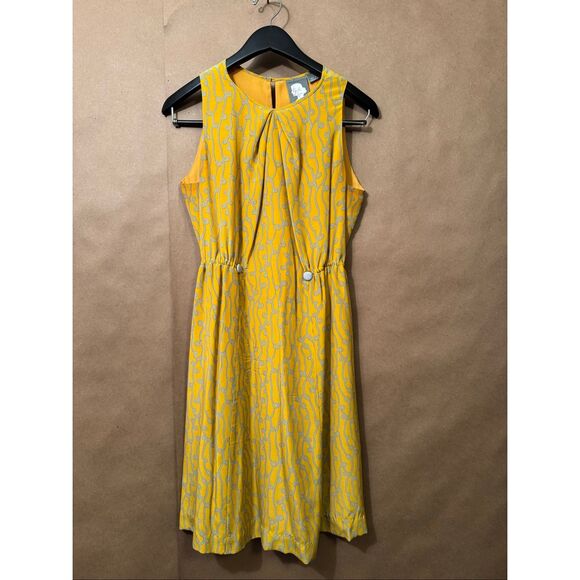 Girls from Savoy Anthropologie Silk Dress *note - Picture 3 of 11